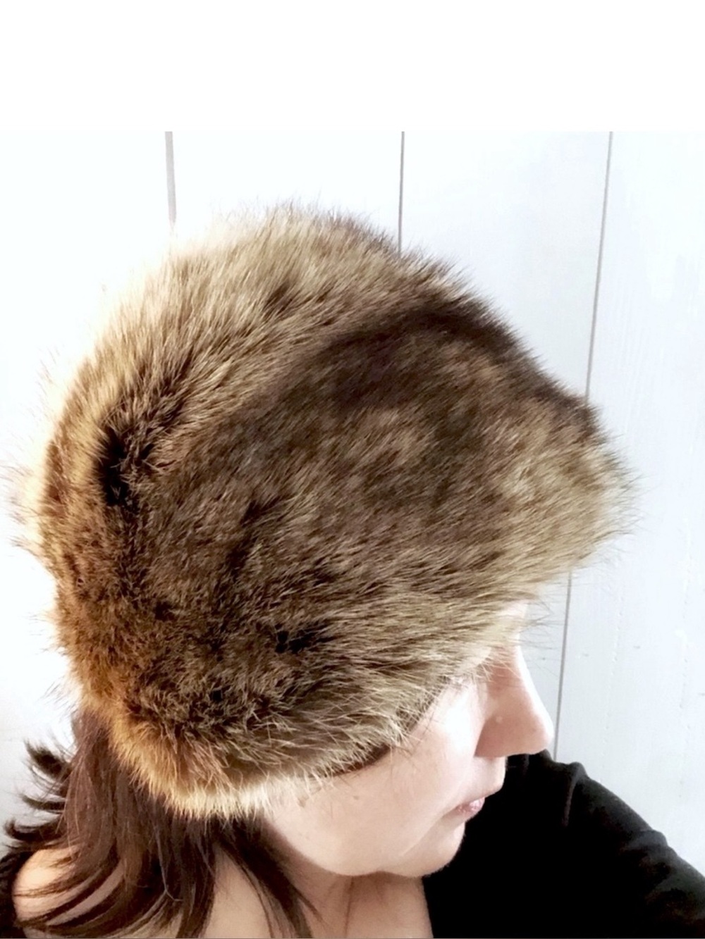 Vintage Vincent & Bill New York Real Fur Luxury Hat Old Money